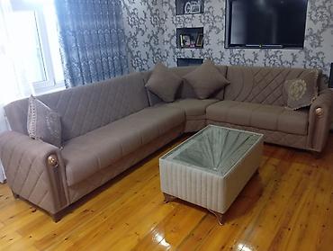 Divan və masa dəstləri: Künc divan dəsti - Künc formalı geniş divan: yumşaq parça üzlük, romb -da lalafo.az — 7 Divan və masa dəstləri: Künc divan dəsti - Künc formalı geniş divan: yumşaq parça üzlük, romb — 7