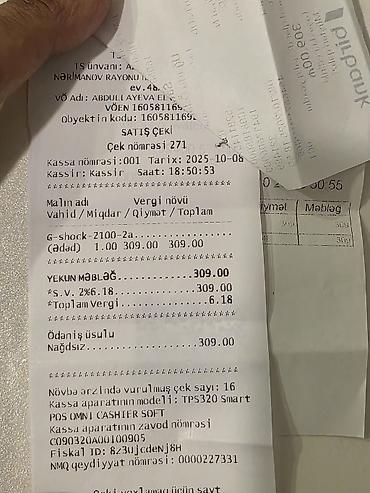 Qol saatları: Yeni, Qol saatı, Casio, rəng - Ağ -da lalafo.az — 13 Qol saatları: Yeni, Qol saatı, Casio, rəng - Ağ — 13