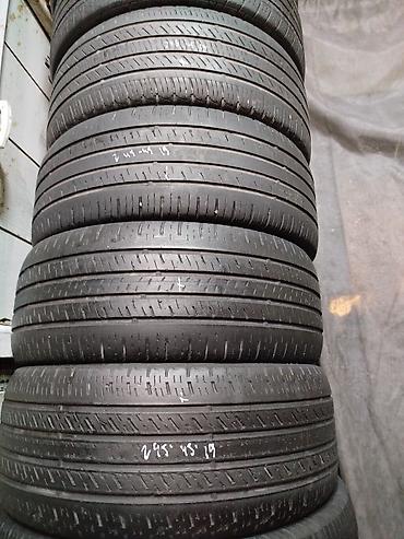 disk 19: 245/45 R19 yay təkərləri - Ölçü: 245/45 R19 (yan hissədə qeyd olunub) — 2