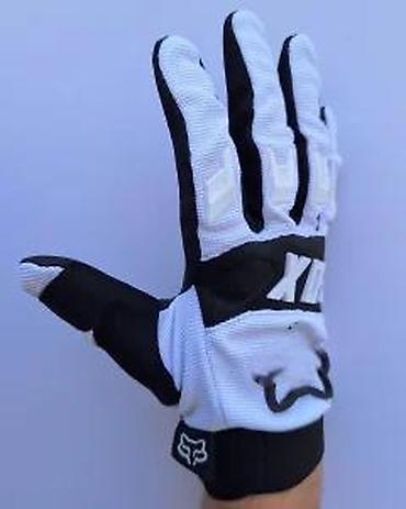 Oprema za bicikliste: FOX motocross/biciklističke rukavice – crno/belo - Lagane i — 12