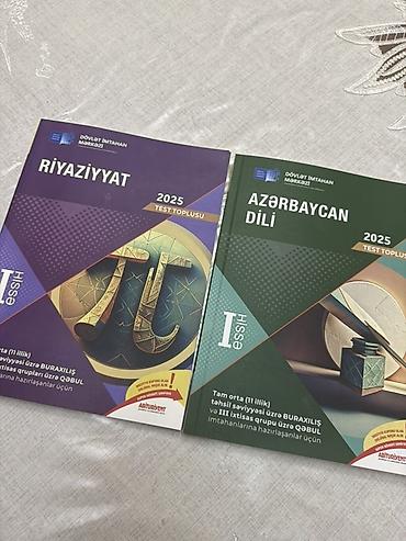 Testlər: Məhsul: Dövlət İmtahan Mərkəzi “Test Toplusu 2025” – Riyaziyyat və — 1