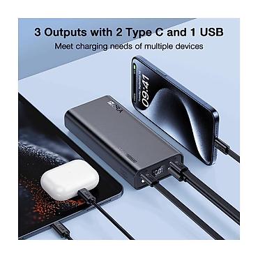 Powerbanklar: №: 17312 Məhsulun adı: 1HORA Power Bank 20000mAh 22.5W GAR158 Black — 3