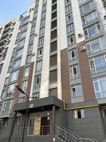 сдаю кызыл аскер: 1 бөлмө, 40 кв. м, 2 кабат, Евроремонт