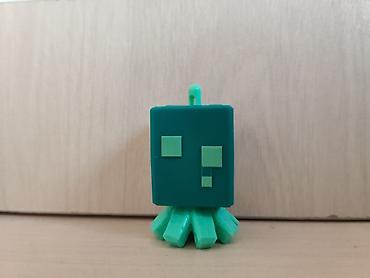 oyuncaq silah satisi: Kinder Minecraft Mürekkep Balığı Fiqurur 4 manat metrolara çatdırılma — 1