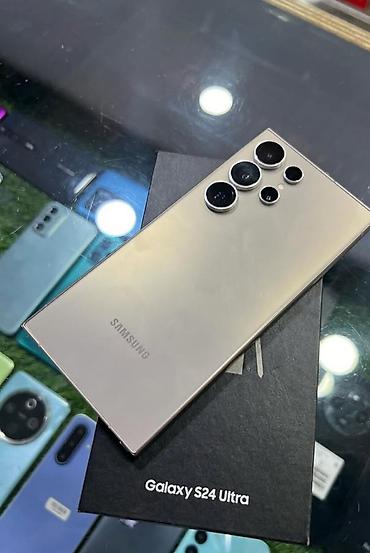 samsung tab s9 fe: Samsung Galaxy S24 Ultra, 512 GB, Zəmanət, İki sim kartlı, Sənədlərlə — 1