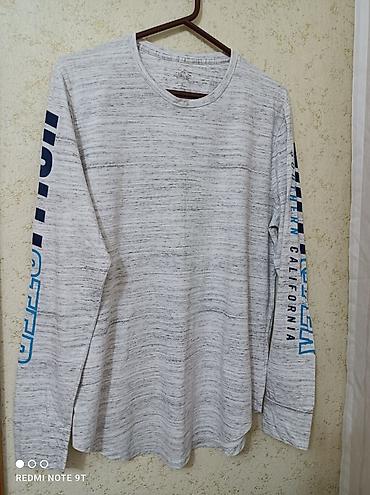 nike tech flecce: Лонгслив, цвет - Красный, S — 5