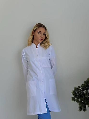 Медицинская одежда: Медицинский халат "Стамбул" Мед халат не мнется Мед костюм Опер халат — 4