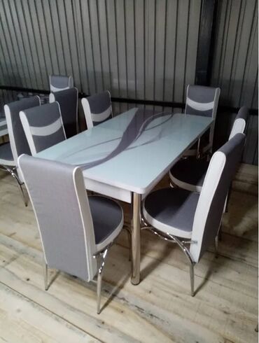 Stolice: Novi trpezariski kompleti stola i 6 stolica 230e dimenzije stola 130 na lalafo.rs — 11 Stolice: Novi trpezariski kompleti stola i 6 stolica 230e dimenzije stola 130 — 11