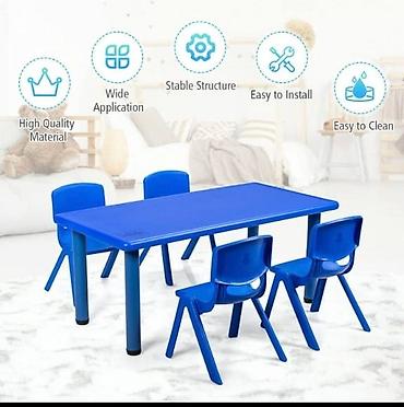 Комплекты детских столов и стульев: Комплект детского стола и стула, Новый, Самовывоз, Платная доставка — 1