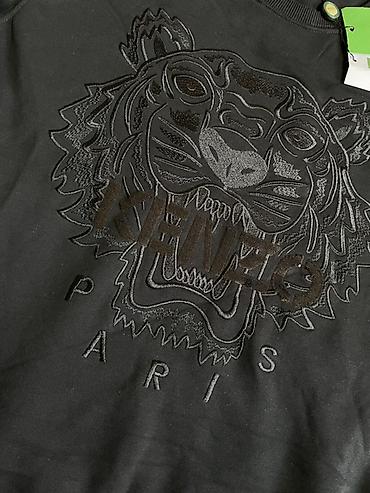 Толстовкалар: Эркектердин толстовкасы, 3XL, Kenzo, Жаңы, түсү - Кара — 2