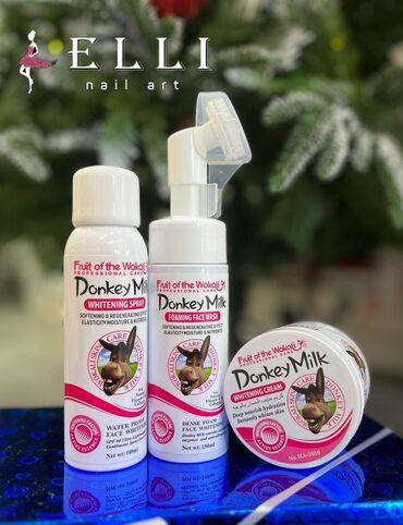 donkey milk kreminin faydalari: Kosmetik dəst