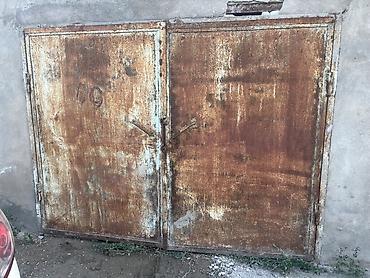 qapi qollari: Metall qapı – ikitaylı - Material: qalın metal/poza davamlı polad sac — 1