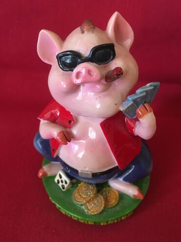 Heykəlciklər: Статуэтка - знак зодиака с денежными единицами как символ — 7