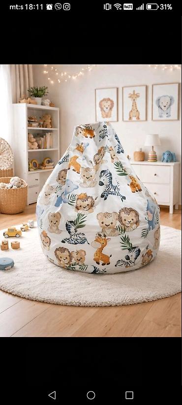 olla rolke: 💟🎉 Dečiji LAZY BAGOVI – omiljeni kutak za igru i odmor! 🎉💟 📏75 cm–do — 4