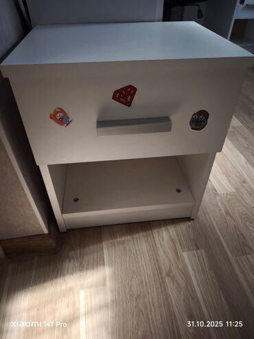 Mətbəx mebeli: Çarpayıyanı tumba "JYSK" Tapdrup, ağ satılır, yaxşı vəziyyətdə