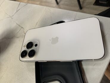 простой телефон ош: IPhone 13 Pro, Б/у, 128 ГБ, Pacific Blue, Чехол, 76 %