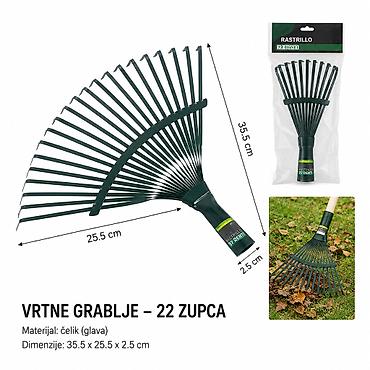 KMT 22 grabulje 9364354 Vrtne grabulje sa 22 zupca, idealne za na lalafo.rs KMT 22 grabulje 9364354 Vrtne grabulje sa 22 zupca, idealne za