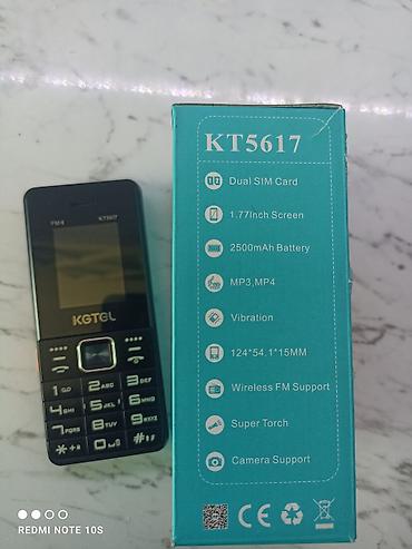 nokia 8910 satilir: KGTEL KT5617 düyməli mobil telefon Demək olar ki yenidir. 10 gun — 1