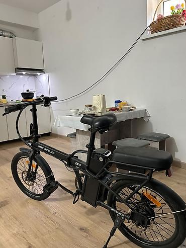 Электровелосипед MOTOVELO TX7 - Складная рама с центральным замком