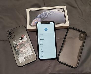 Apple iPhone: IPhone XR 64 GB – crni - Ekran 6.1" Liquid Retina (LCD) sa Face — 11