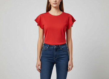 t shirty oversize z nadrukiem: Atmosphere, Women`s T-shirt, size S