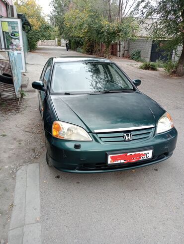 кивик: Honda Civic: 2002 г., 1.6 л, Автомат, Бензин, Седан