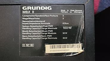 samsung a21: GRUNDIG MBX || - 3х полосные акустические колонки, 6ом - 35 - 50 - — 10