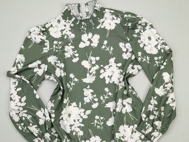 bluzki z długim rękawem i kwadratowym dekoltem: Блуза жіноча, Shein, S, стан - Ідеальний