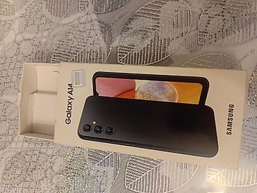 kombi alıram: Samsung Galaxy A14, 128 GB, rəng - Qara, Sensor, Barmaq izi, İki sim kartlı — 6