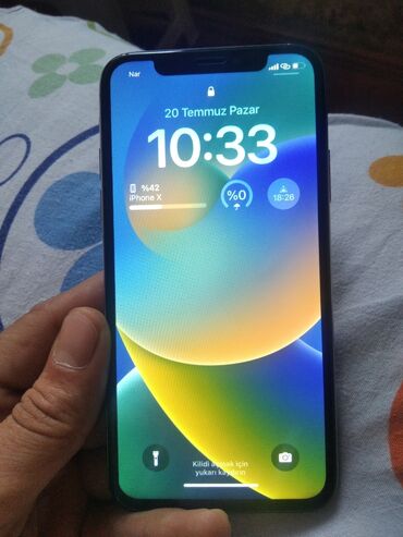 IPhone X, 64 GB, Ağ