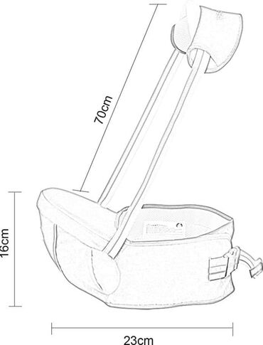 Ostale dečije stvari: ️️️ Najnovije u ponudi ️️️ ️Materijal: Nosiljka za kukove izrađena — 9