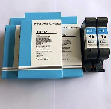 epson a3: Картриджи для струйной печати 51645A (совместимые с HP 45, Black PG) — 4