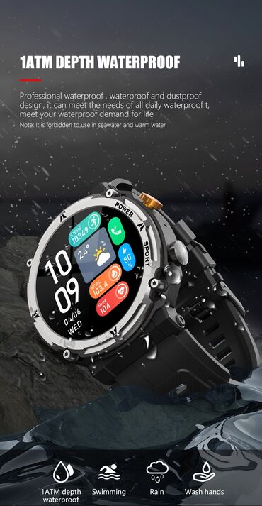 Ručni satovi: Smart watch, Muški — 24