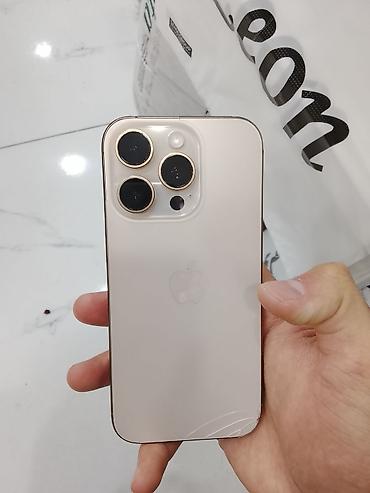 iphone 7 pro: IPhone 16 Pro, 256 GB, Qızılı, Qırıq — 1