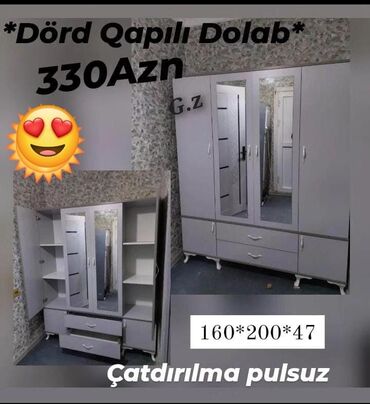 prixoji mebeli: Dolab-asılqan, Yeni