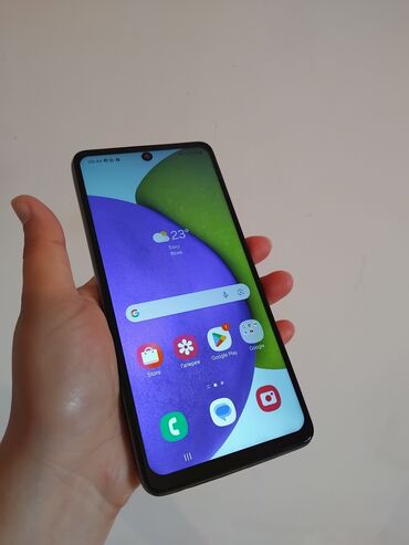 Samsung: Samsung Galaxy A53 5G, 128 GB, rəng - Qara, Barmaq izi, İki sim kartlı