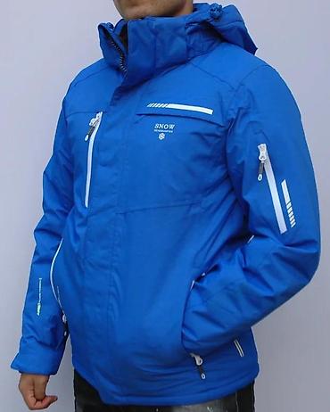 Odeća za skijanje: Muška zimska/ski jakna – plava - Toplotno izolovana podstava sa — 8