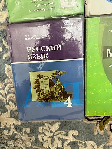 Учебники: Комплект школьных учебников для начальных классов (в основном 3–4 — 3