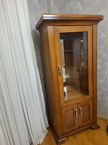 islenmis divan: Qonaq otağı üçün mebel dəsti. Şəxsi istifadədə olub, möhkəm və işlək — 8