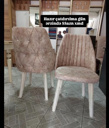 Masa və oturacaq dəstləri: Qonaq otağı üçün, Yeni, Qatlanmayan, Stul