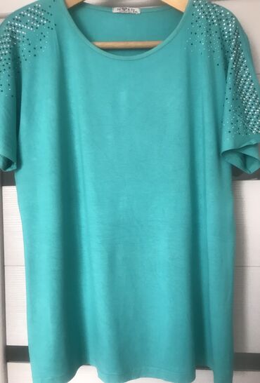 парка куртки: Футболка, Классическая модель, Турция, Трикотаж, Б/у, XL (EU 42), 2XL (EU 44)