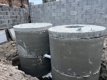 Септики: ЖБИ КОЛЬЦА !!! Септики под ключ город Бишкек ! 🔑 кольца собственного — 1