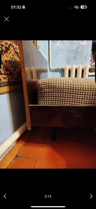 Односпальные кровати: Продаю советскую односпальную кровать в отличном состоянии с — 7