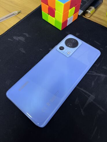 продаю телефон токмок: Xiaomi, 13 Lite, Б/у, 256 ГБ, цвет - Голубой, 2 SIM