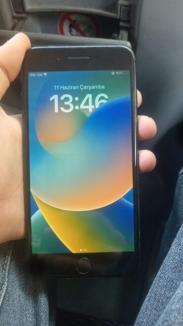 телефон fly wizard plus: IPhone 8 Plus, 64 ГБ, Черный, Отпечаток пальца