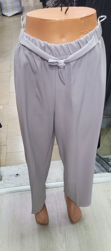 Qadın şalvarları: Qadın şalvari - Model: Qeniş kəsimli, ətək effektli şalvar (palazzo — 12