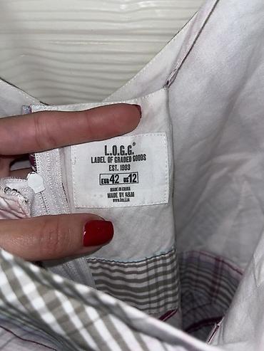 loshan pantalone: Ženska haljina brenda L.O.G.G. (H&M), veličina EUR 42 / US 12 — 4