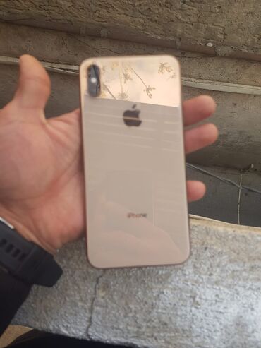iphone xs max: IPhone Xs Max, 64 GB, Qızılı, Barmaq izi, Face ID, Sənədlərlə