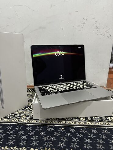 Ноутбуки: Ноутбук, Apple, 8 ГБ ОЗУ, Apple M1, Б/у, память SSD