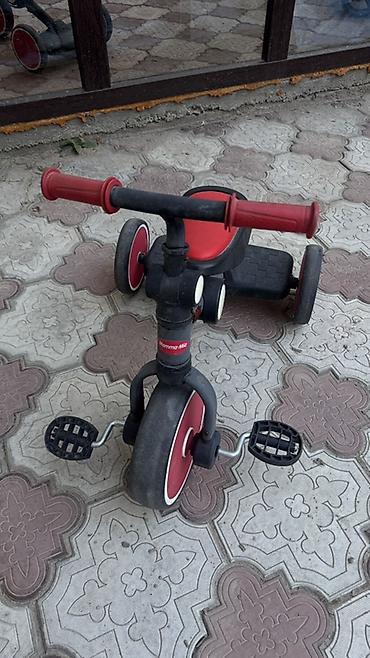 mom: Детский трехколесный велосипед Mammo Mia (MoMia), черно‑красный — 2